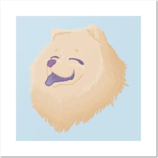 Happy Chow-Chow Posters and Art